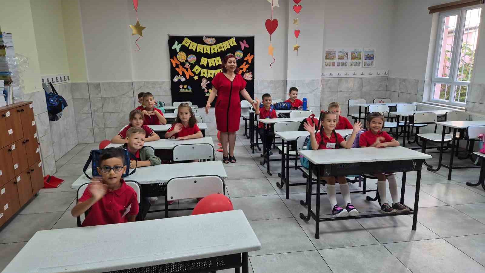 Tekirdağ’da okullarda ilk ders zili çaldı