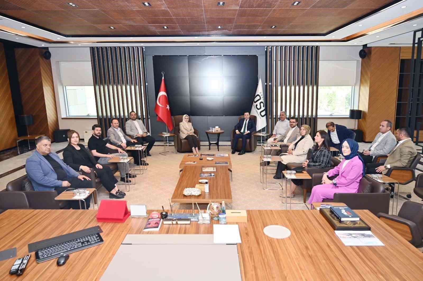 Başkan Yalçın ve Böhürler mutabık kaldı: Kayseri OSB sanayicisi Suriye pazarını keşfedecek