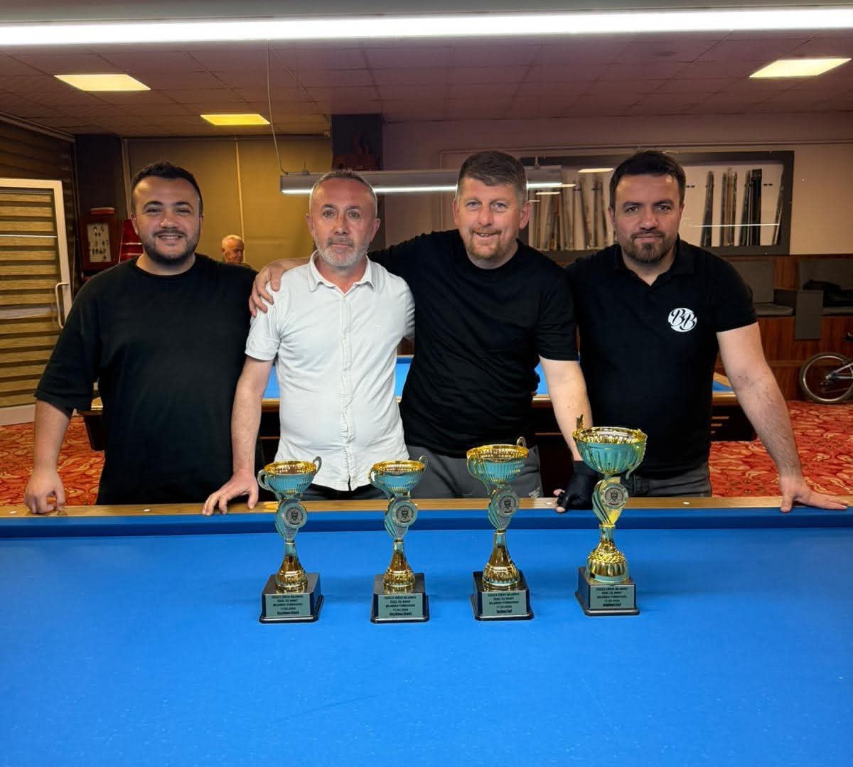 Gençlik Haftası’nda centilmenliğin kazandığı 3 Bant Bilardo turnuvası