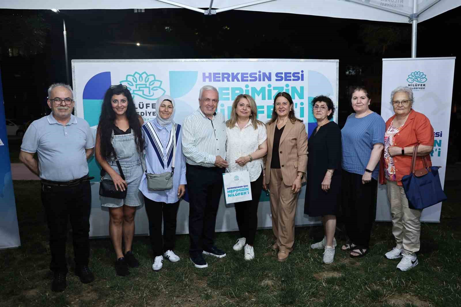 Başkan Şadi Özdemir, Esentepeliler’i dinledi
