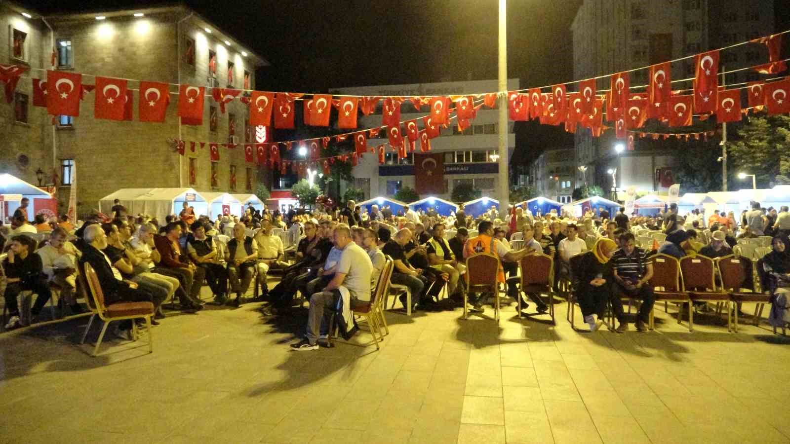Isparta’da 15 Temmuz Demokrasi ve Milli Birlik Günü anıldı