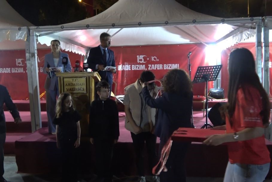 Ardahan’da ’15 Temmuz Demokrasi ve Milli Birlik Günü’ etkinliği
