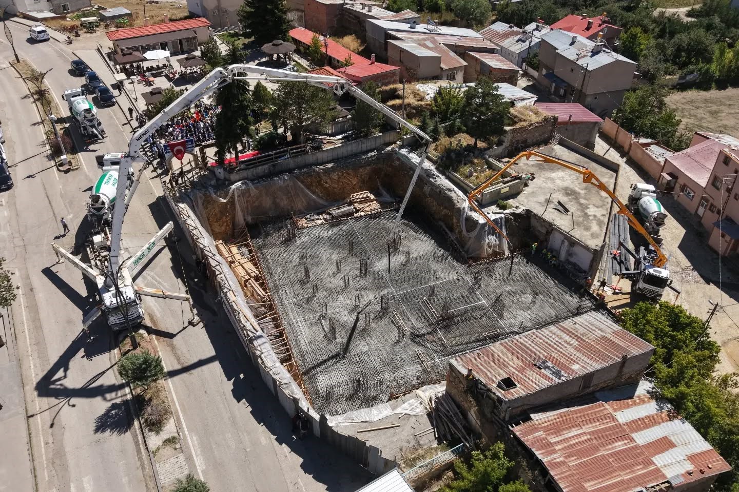 Aydıntepe Merkez Camii&rsquo;nin temeli atıldı