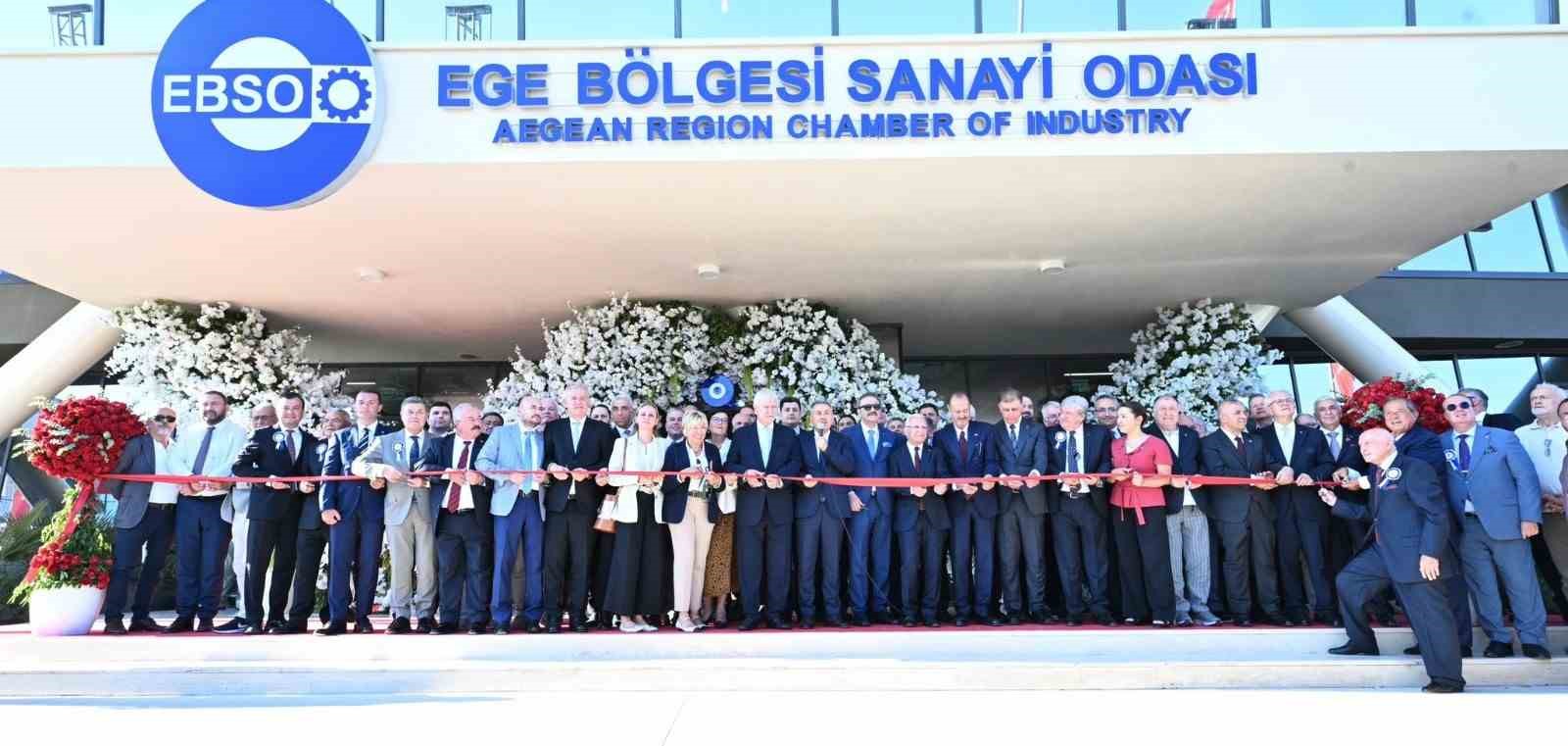 Başkan Maraş, EBSO&rsquo;nun yeni hizmet binasının a&ccedil;ılışına katıldı