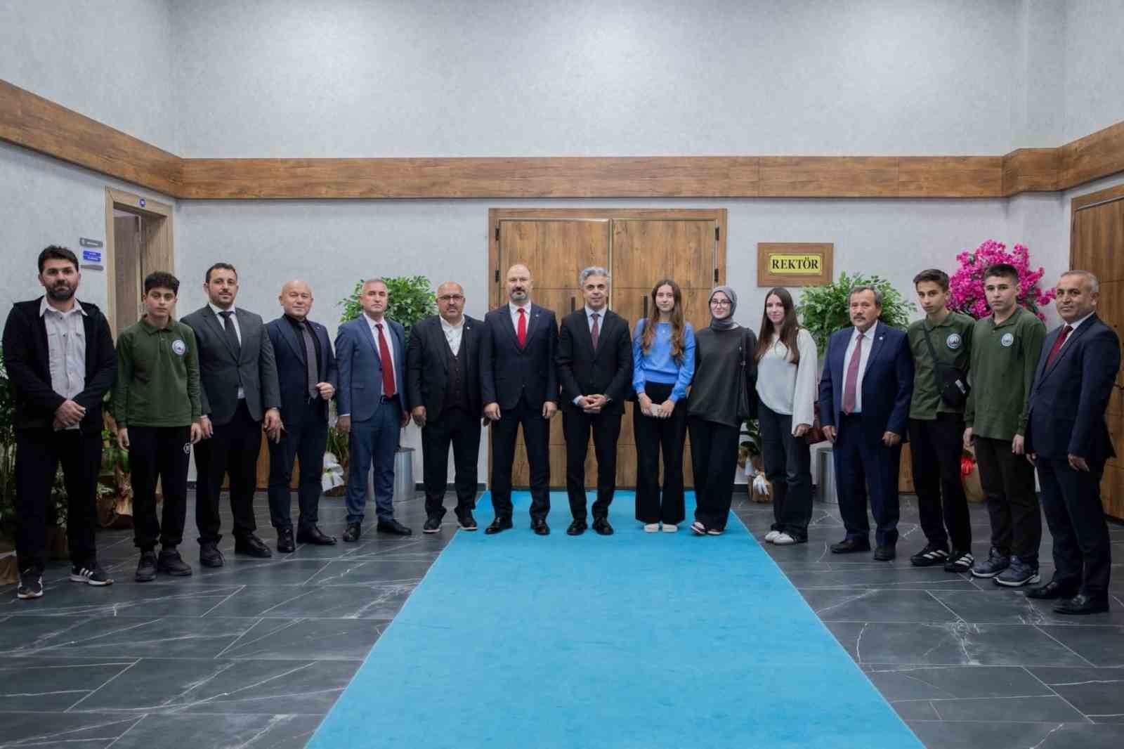 EBY&Uuml;&rsquo;de "Bizim G&ouml;k Kubbemiz" Projesi kapsamında iş birliği g&ouml;r&uuml;şmesi
