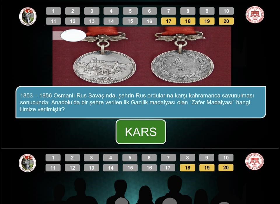 Susuz’da "Liseler Arası Genel Kültür Bilgi Yarışması" heyecanı