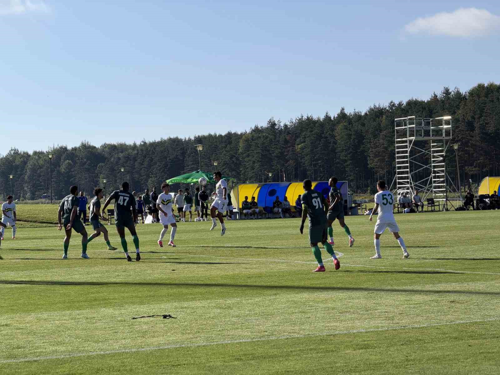 Hazırlık maçı: Esenler Erokspor: 2 - Al İttihad FC: 1
