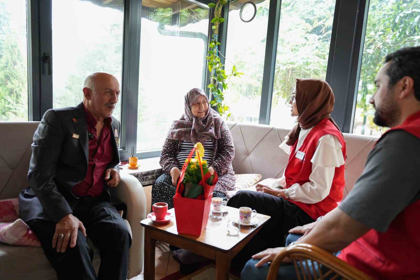 Kıbrıs gazileriyle vefa buluşması