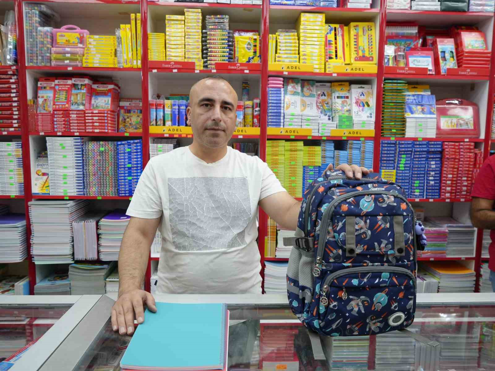 Gaziantep’te kırtasiye ve okul malzemesi yoğunluğu