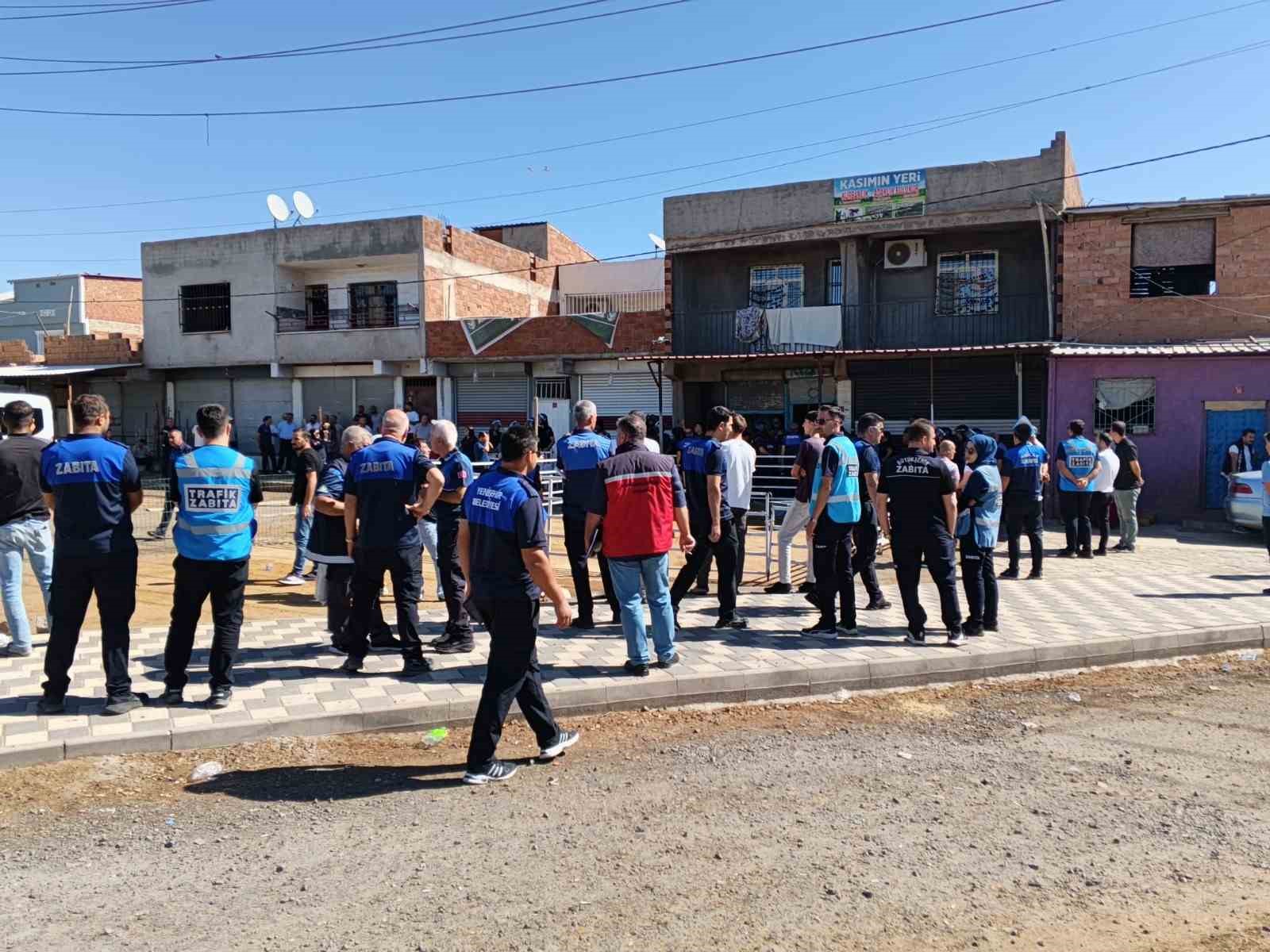 Diyarbakır’da kaçak kesim yerleri mühürlendi
