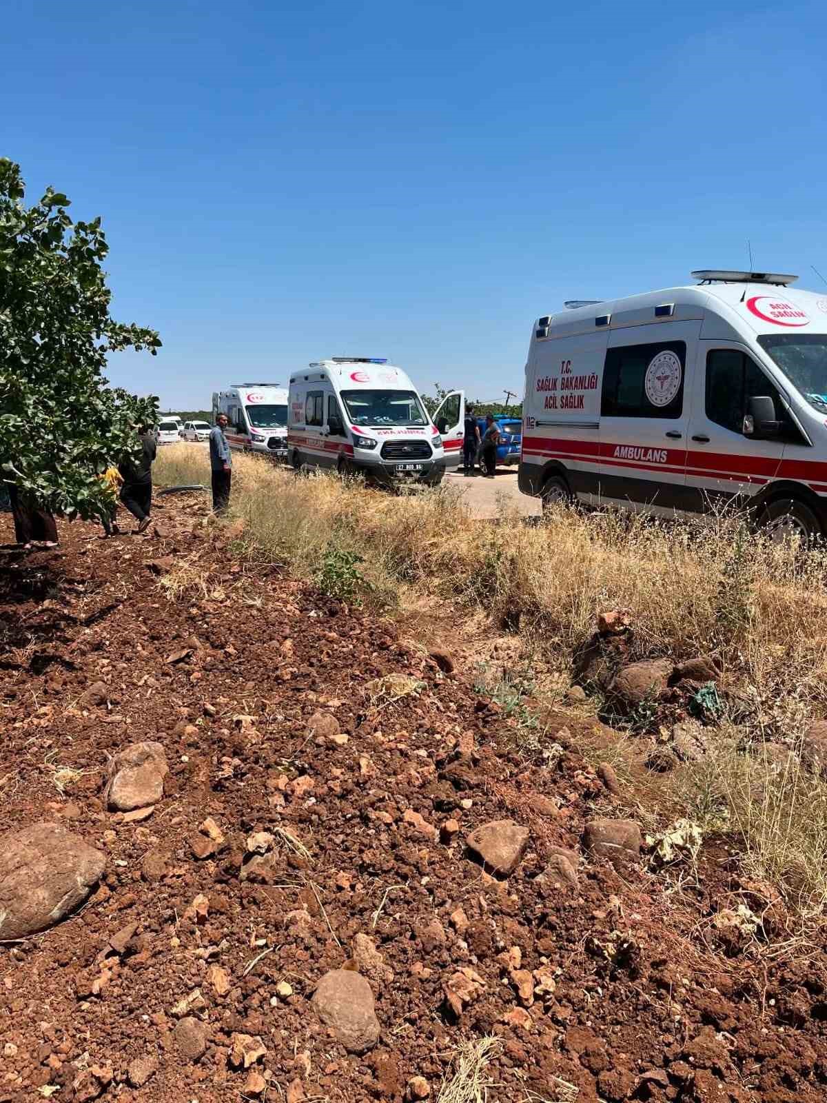 Gaziantep’te takla atan otomobilde 3 kişi yaralandı