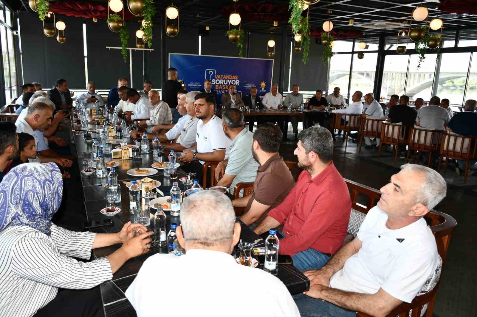Birecik&rsquo;te halk soruyor, başkan cevaplıyor programı ger&ccedil;ekleştirildi