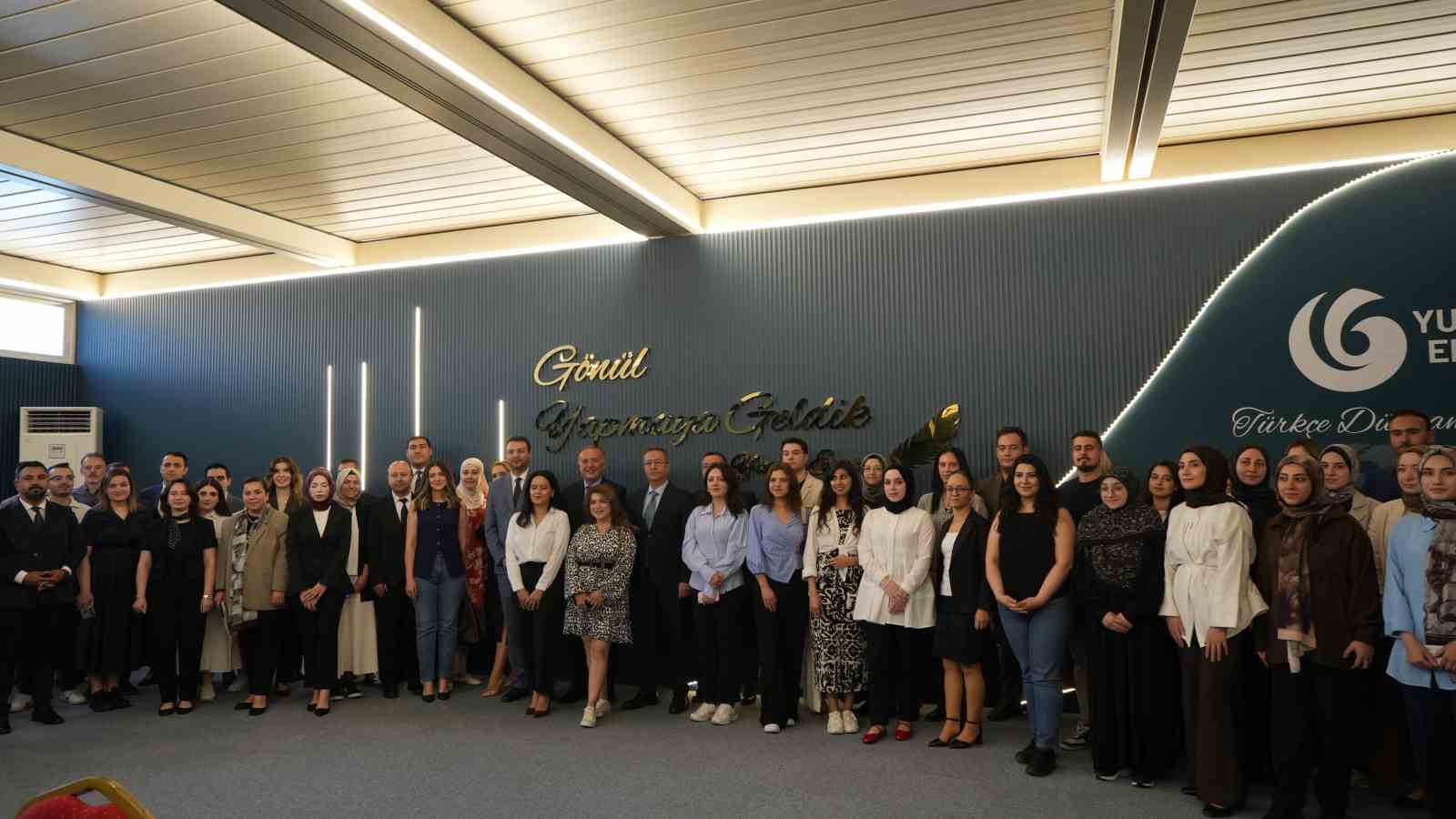 Yunus Emre Enstitüsü’nden Türkçenin yabancı dil olarak öğretimine yönelik sertifika programı