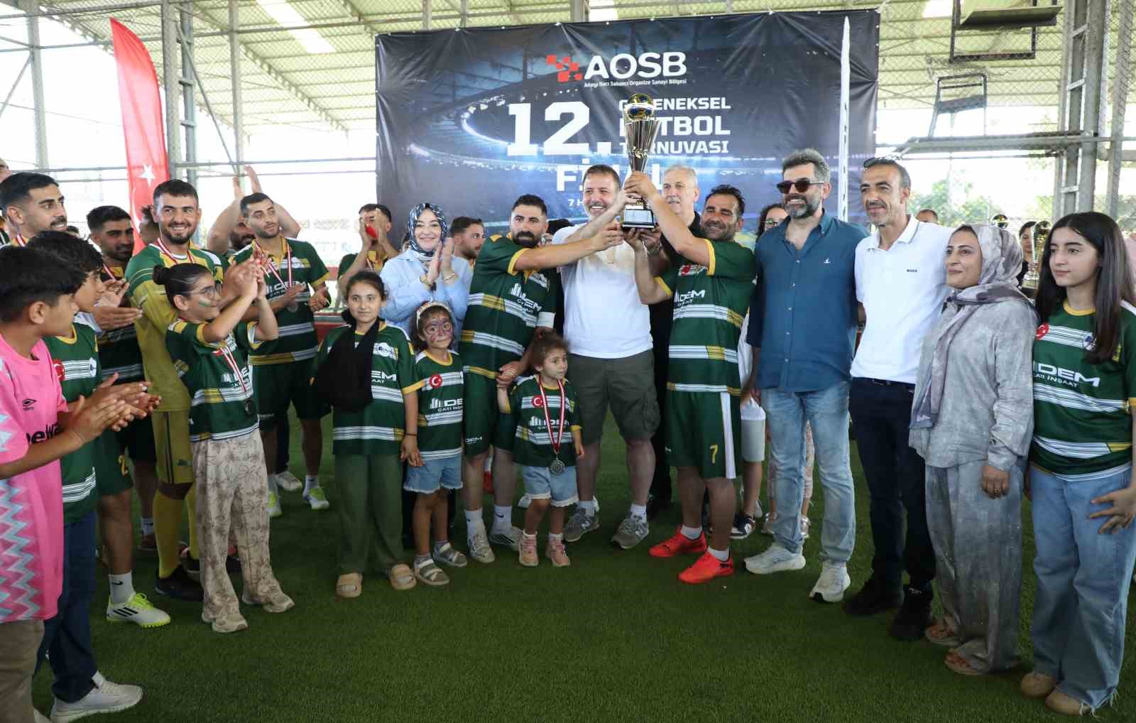 AOSB’de futbol şöleni finalle taçlandı