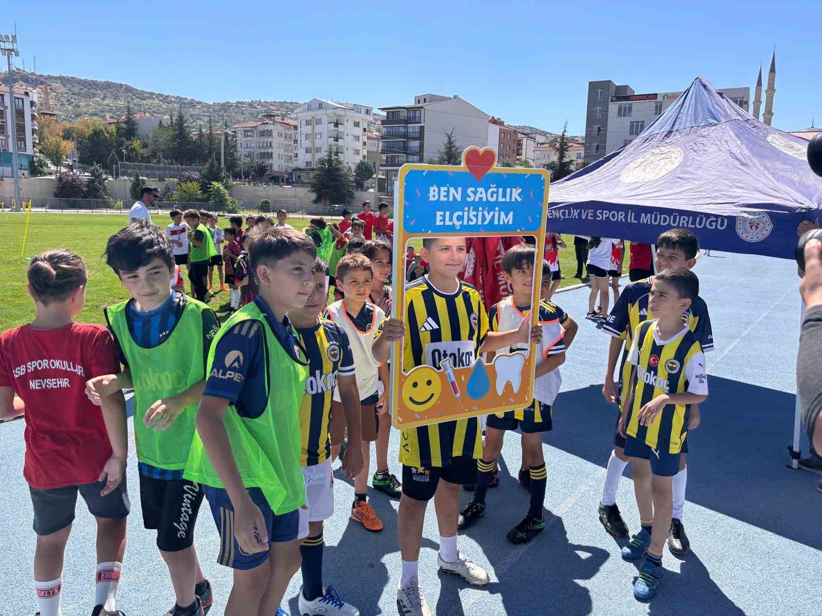 Nevşehir&rsquo;de &ccedil;ocuklara sağlıklı yaşam eğitimi