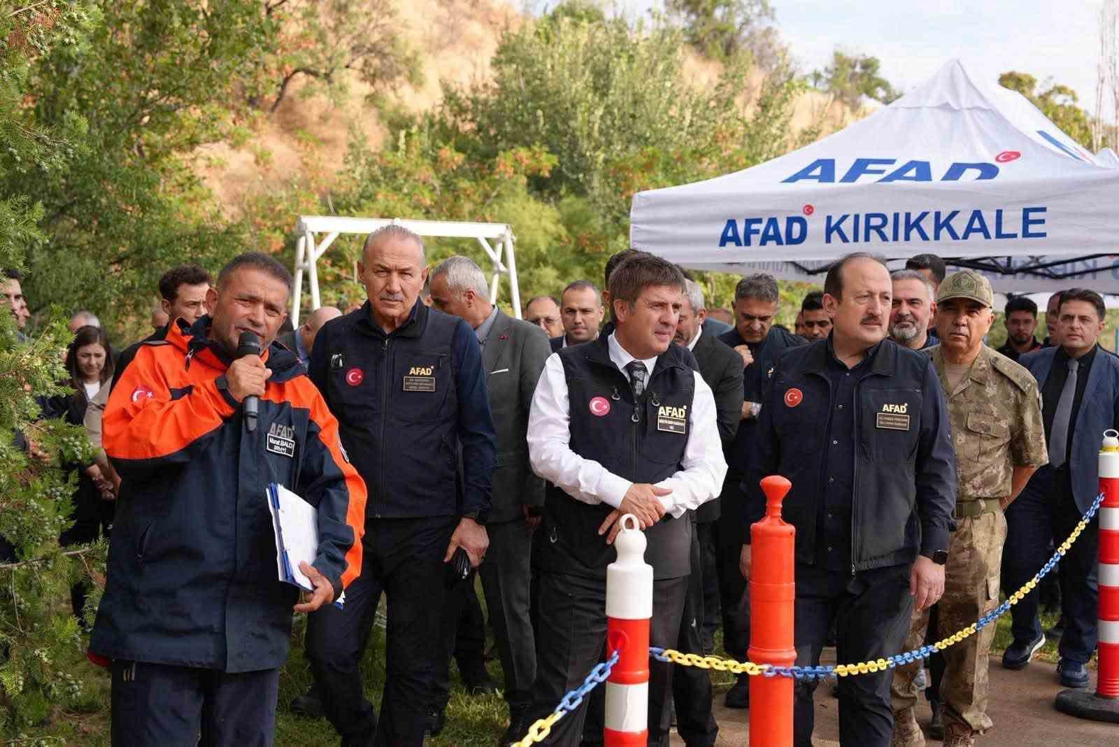 AFAD’dan Kırıkkale’de geniş kapsamlı endüstriyel kaza tatbikatı