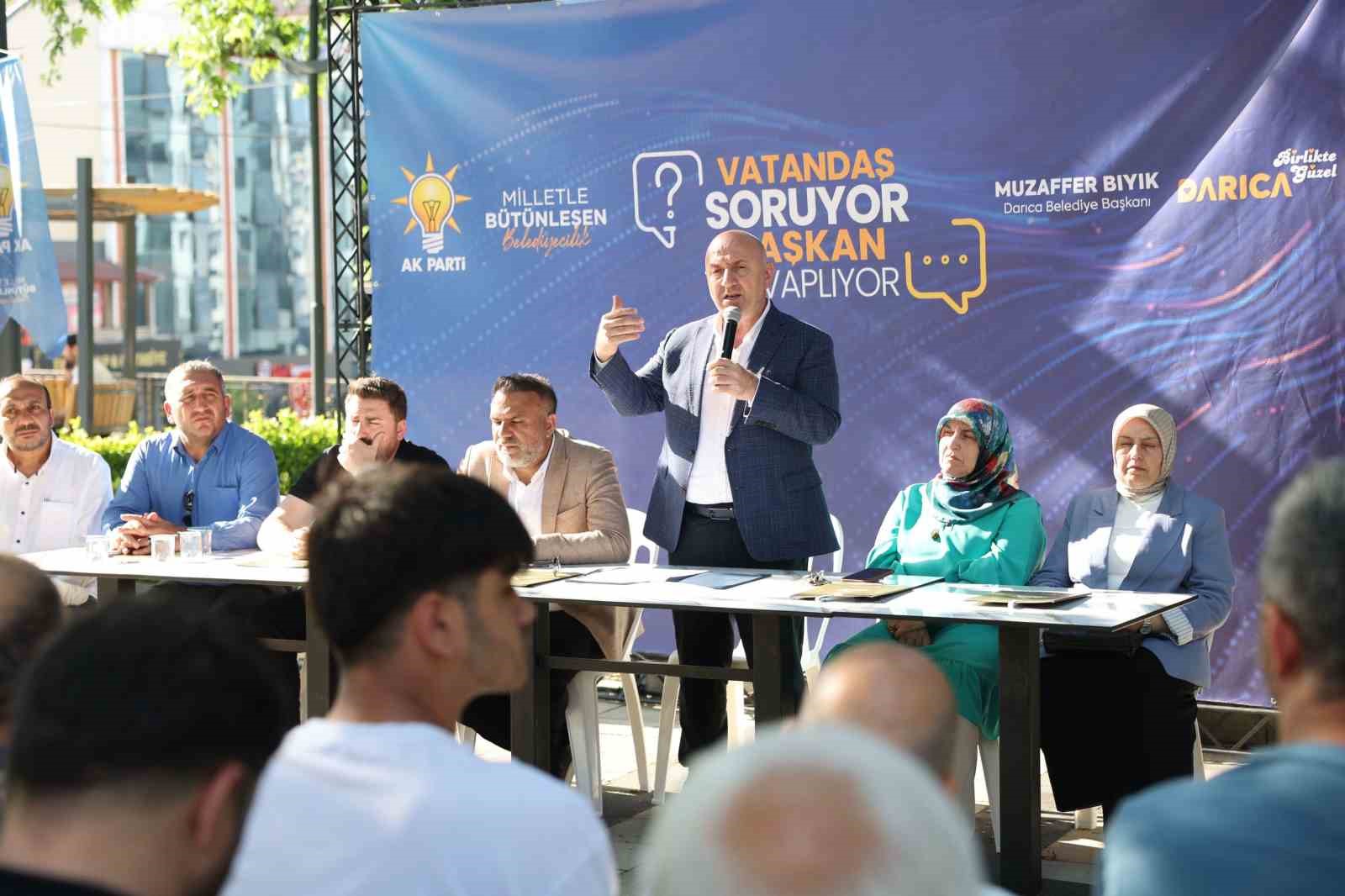 Vatandaşlar sordu başkan cevapladı