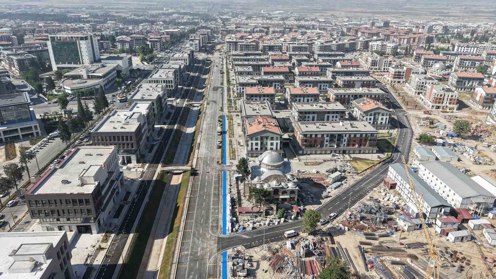 Kahramanmaraş’ın Azerbaycan Mahallesi asfaltlanıyor