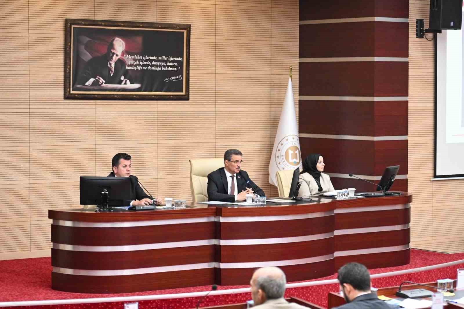 Erzurum’da okul güvenliği için toplandılar