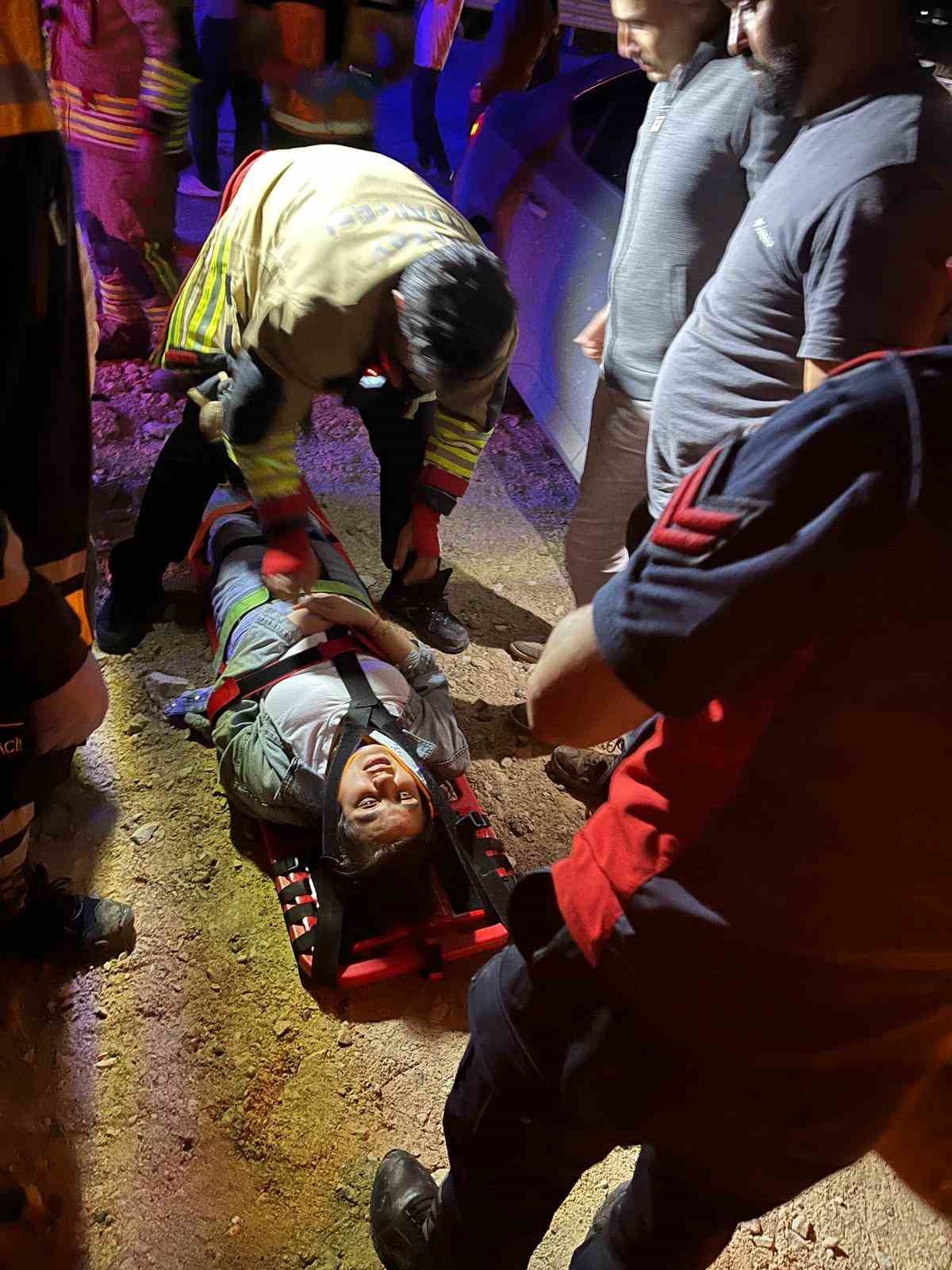 Samandağ&rsquo;da trafik kazası : 6 yaralı