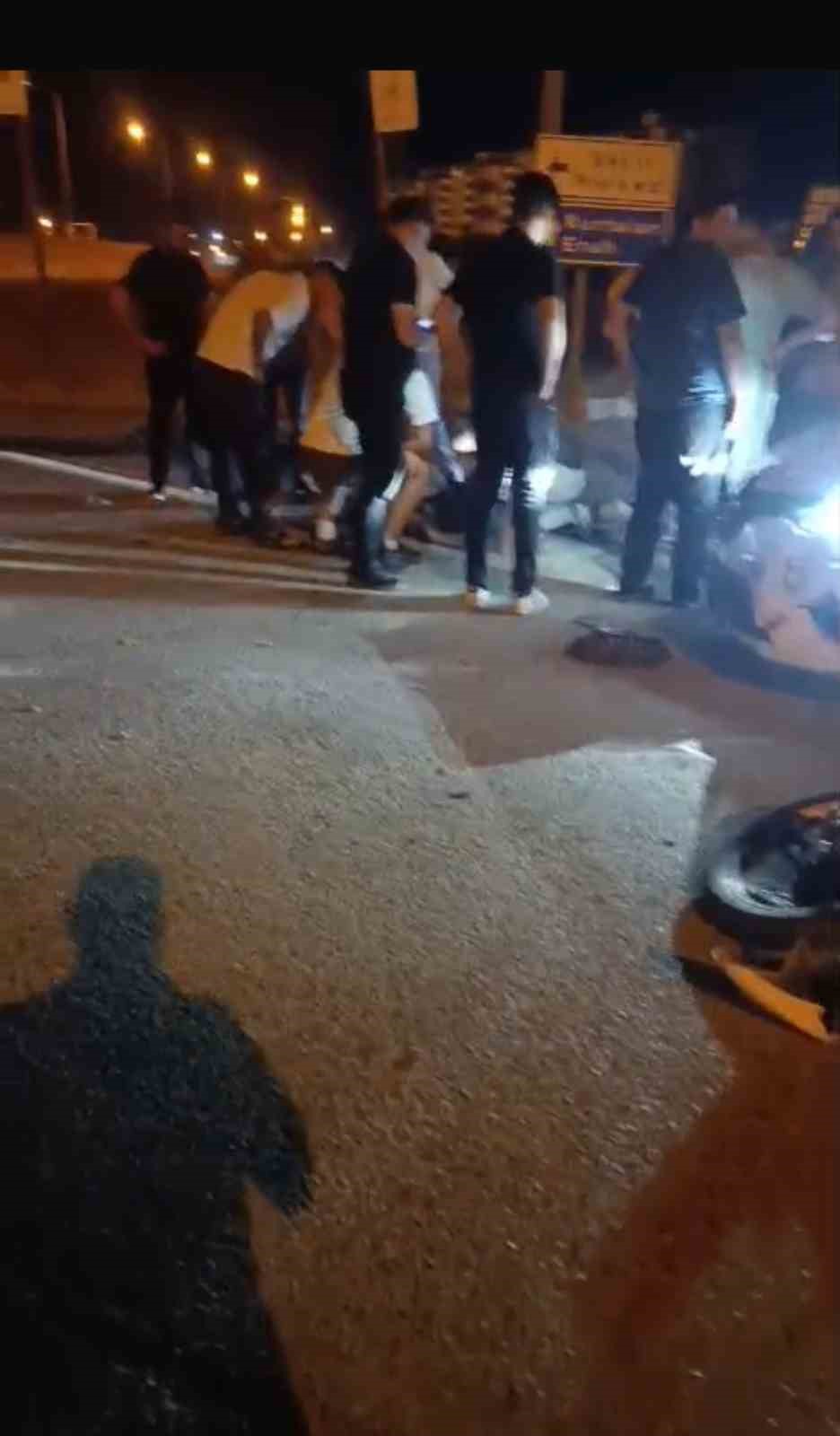 Siirt’te otomobil ile motosiklet çarpıştı: 1 yaralı