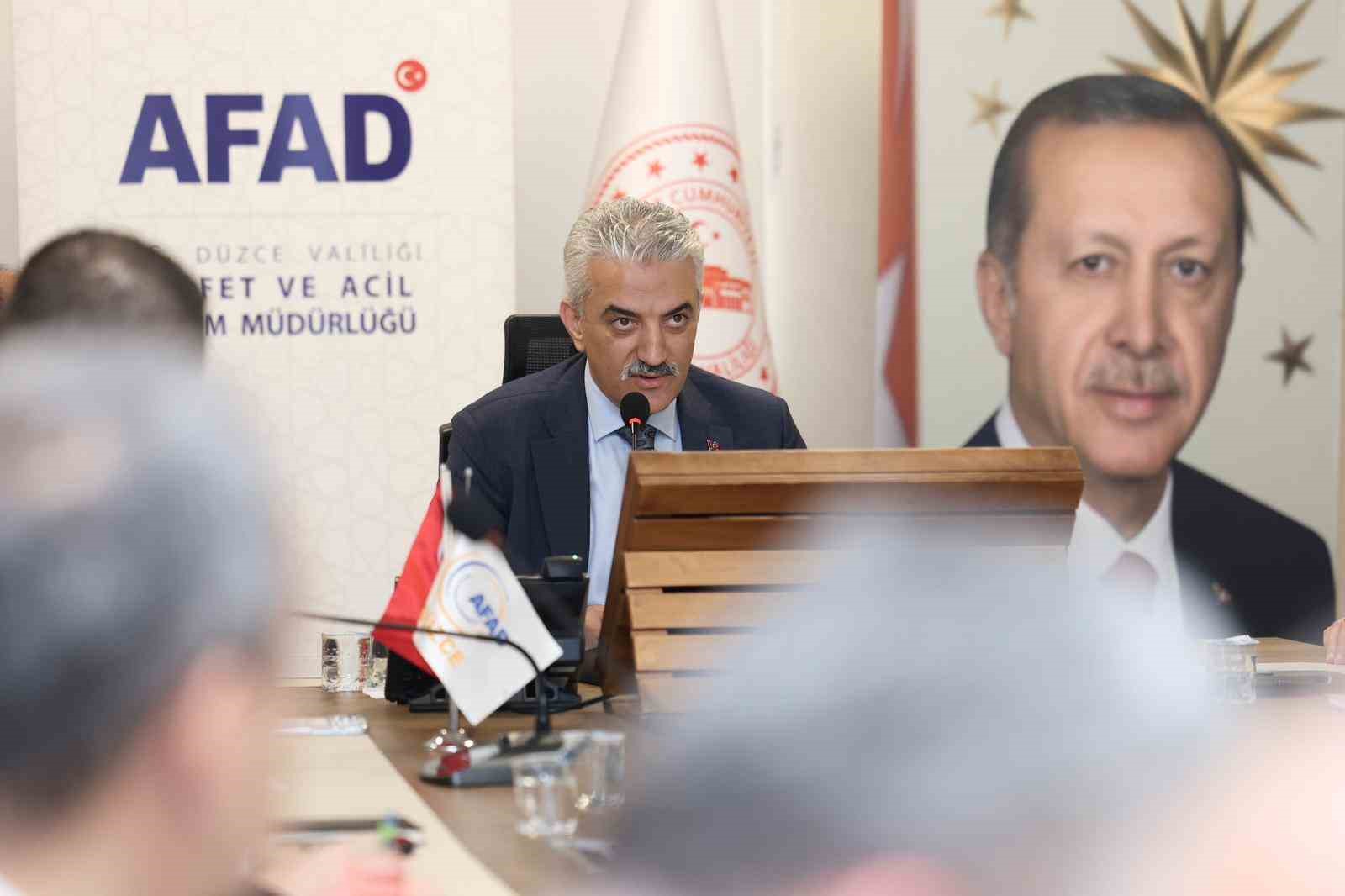 D&uuml;zce&rsquo;de 10 Haziran&rsquo;daki b&ouml;lgesel tatbikata hazırlık