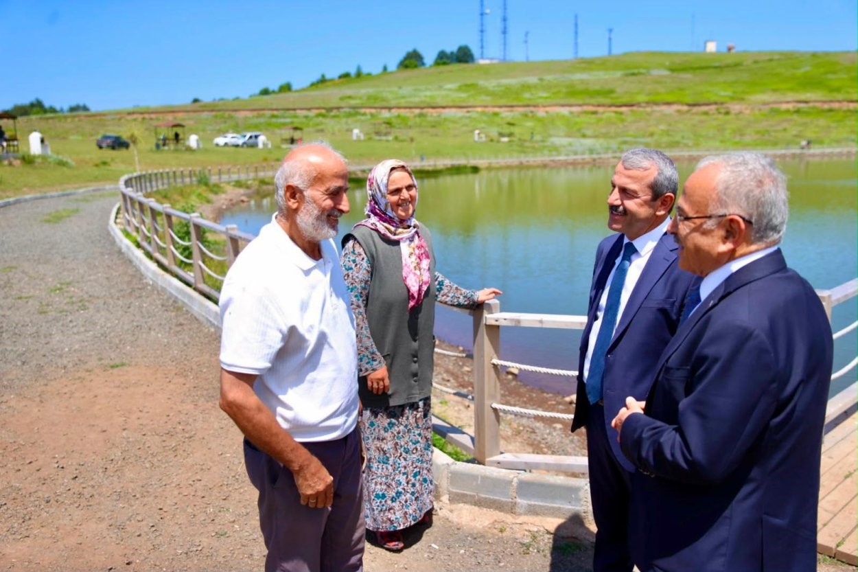 Başkan Güler: "Ordumuzu göletlerle güzelleştirip, kuraklığa önlem alıyoruz"