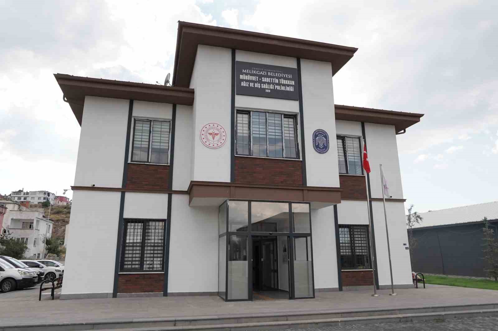 Mürüvvet-Sadettin Türkkan Ağız ve Diş Sağlığı Polikliniği Melikgazi’de hizmete açılıyor