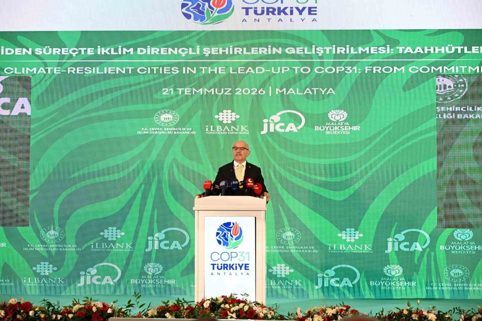 COP31’e Giden Süreçte Malatya’da önemli toplantı