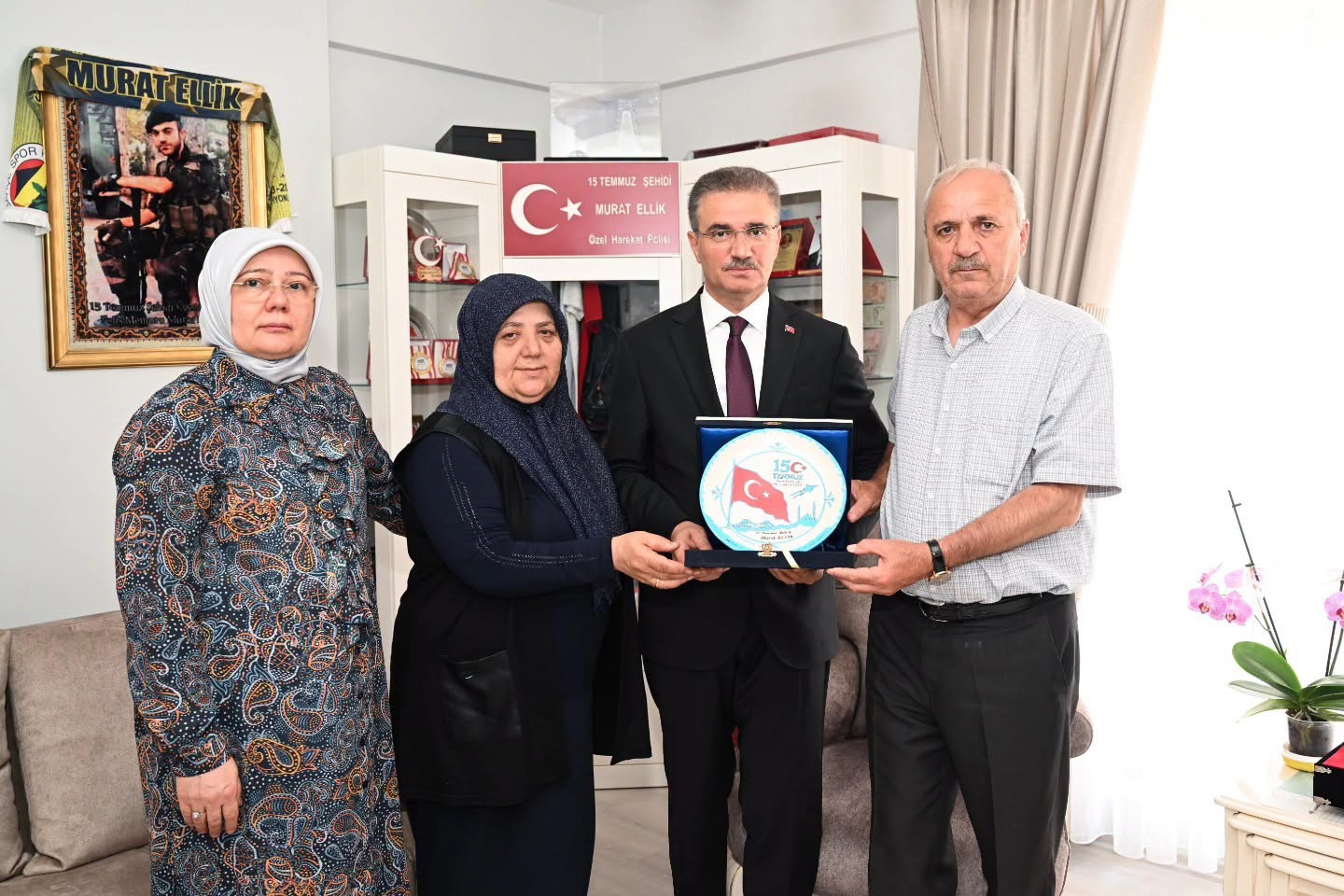 15 Temmuz şehit aileleri ve gaziler unutulmadı