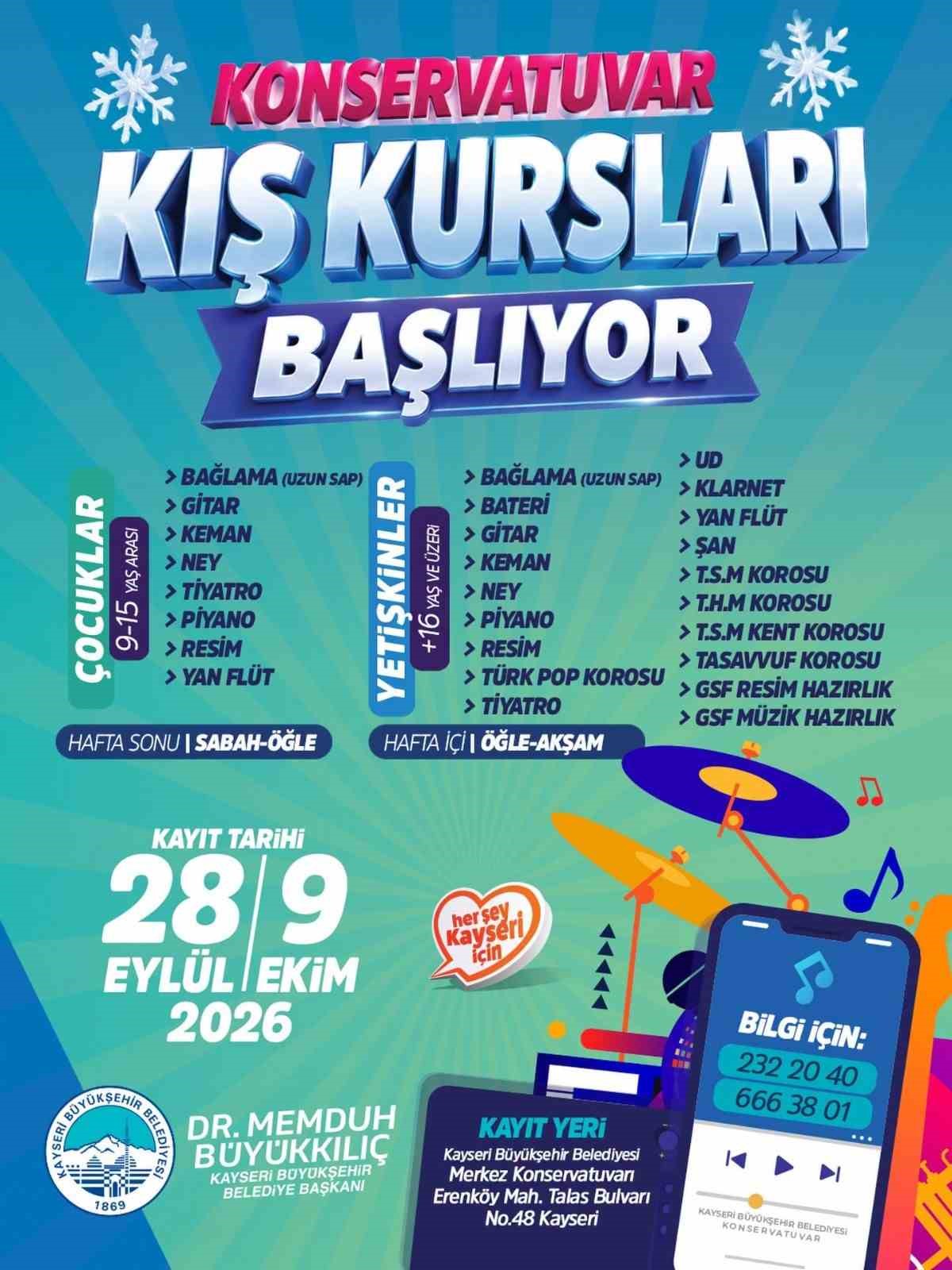 Kocasinan Akademi güz dönemi kursları için kayıtlar başladı