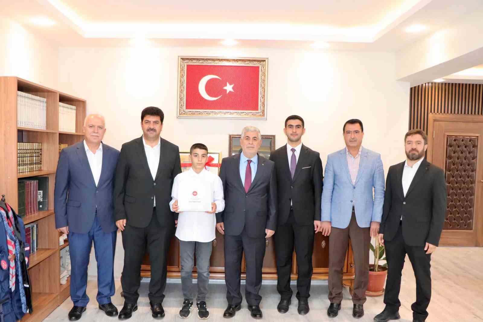 Hafızlık yarışması b&ouml;lge birincisi Elazığ&rsquo;dan