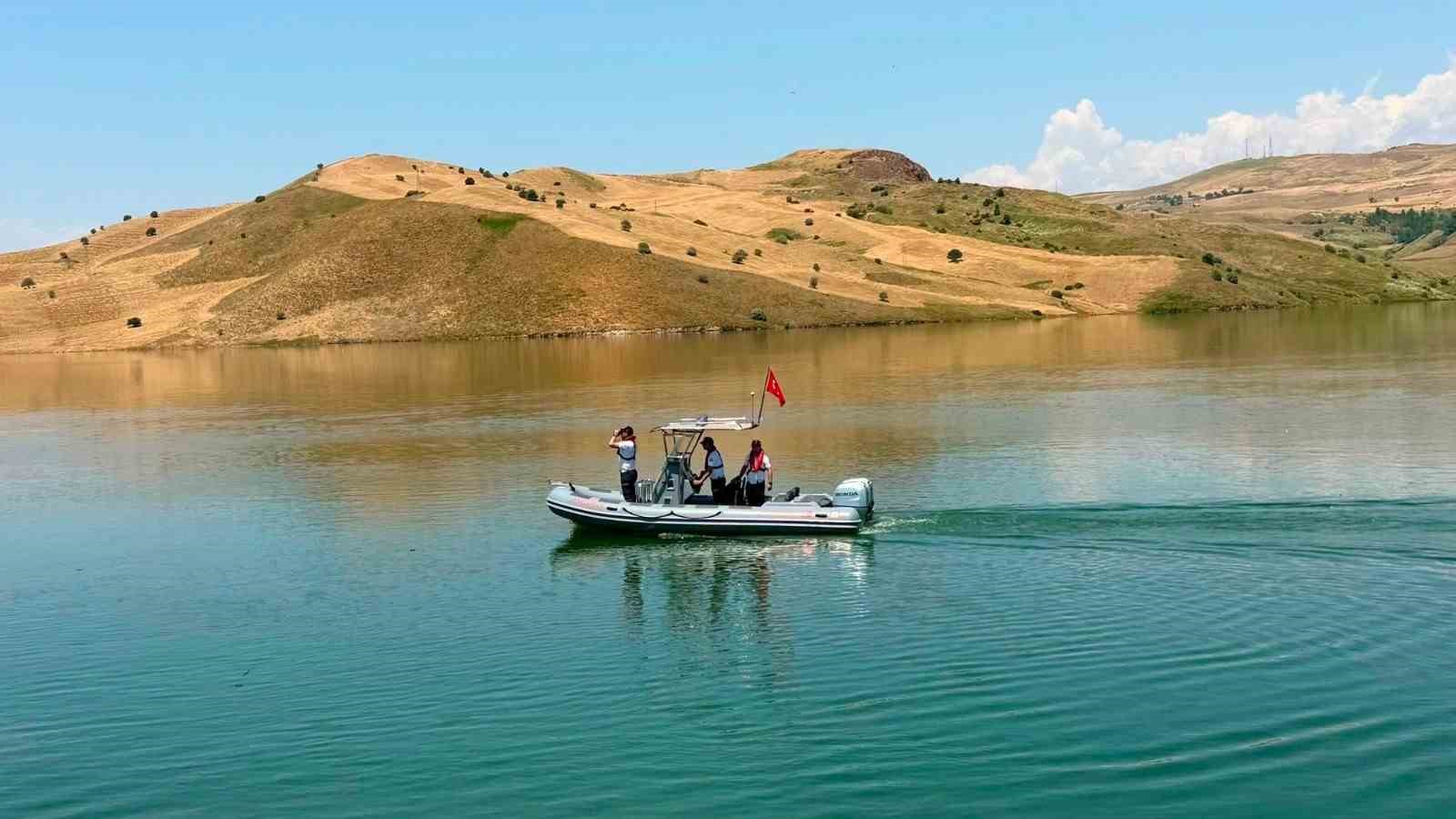 Alparslan-2 Barajı’nda güvenlik ve kaçak avcılık denetimi