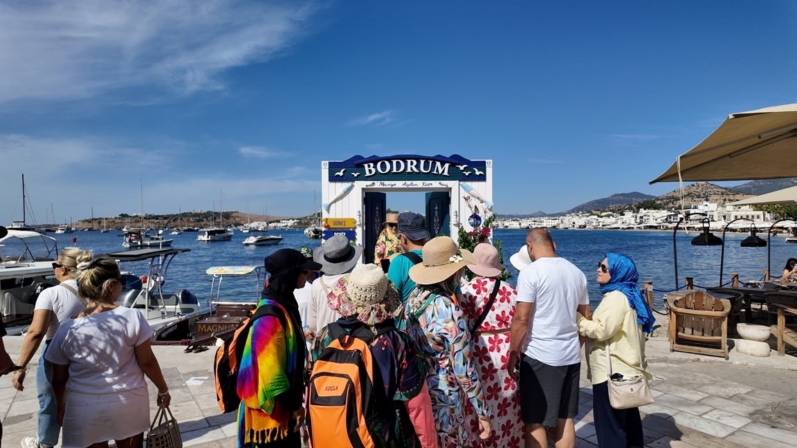 Bodrum’un yeni fotoğraf durakları ilgi görüyor