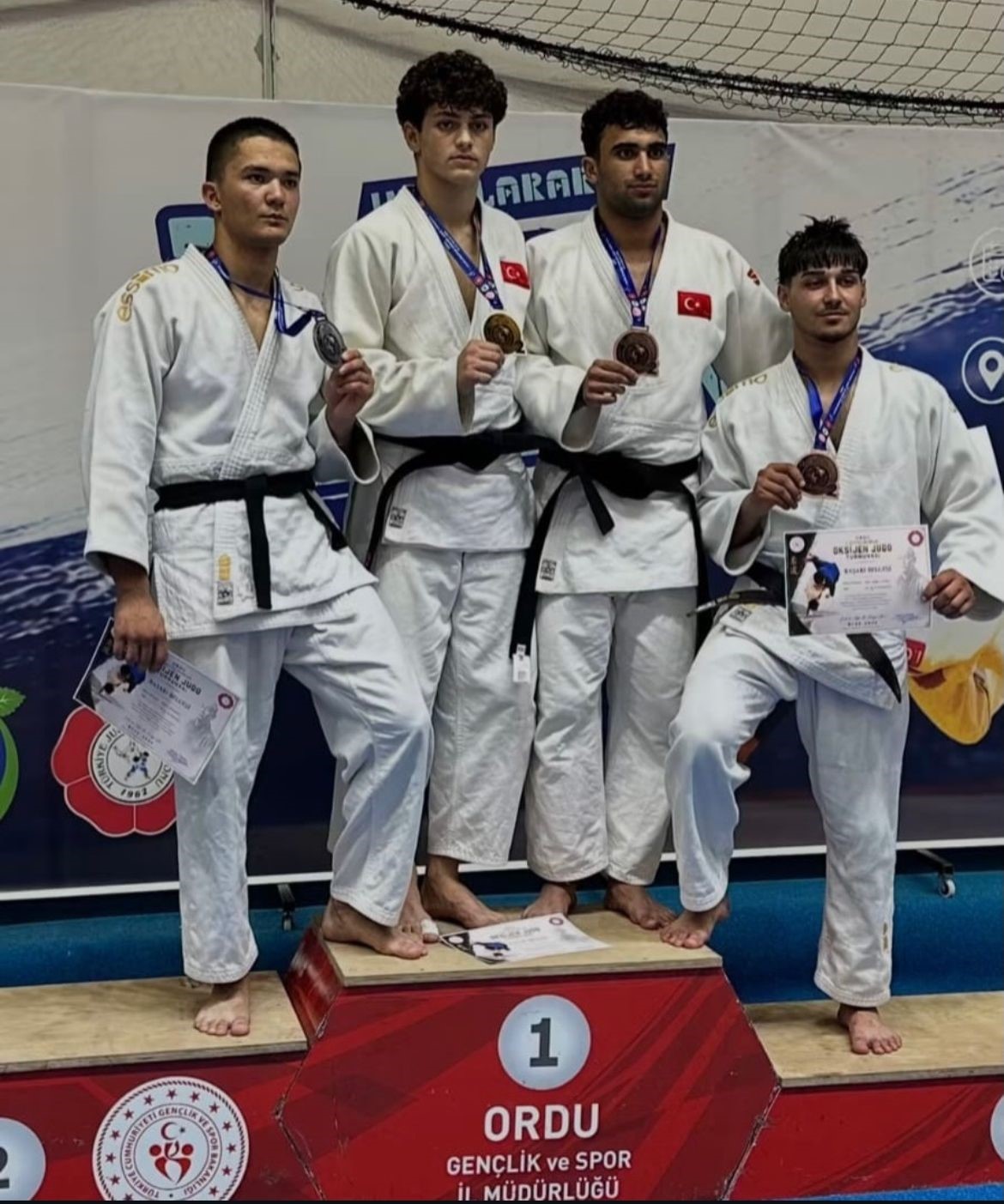 Bayburtlu judocudan bronz madalya