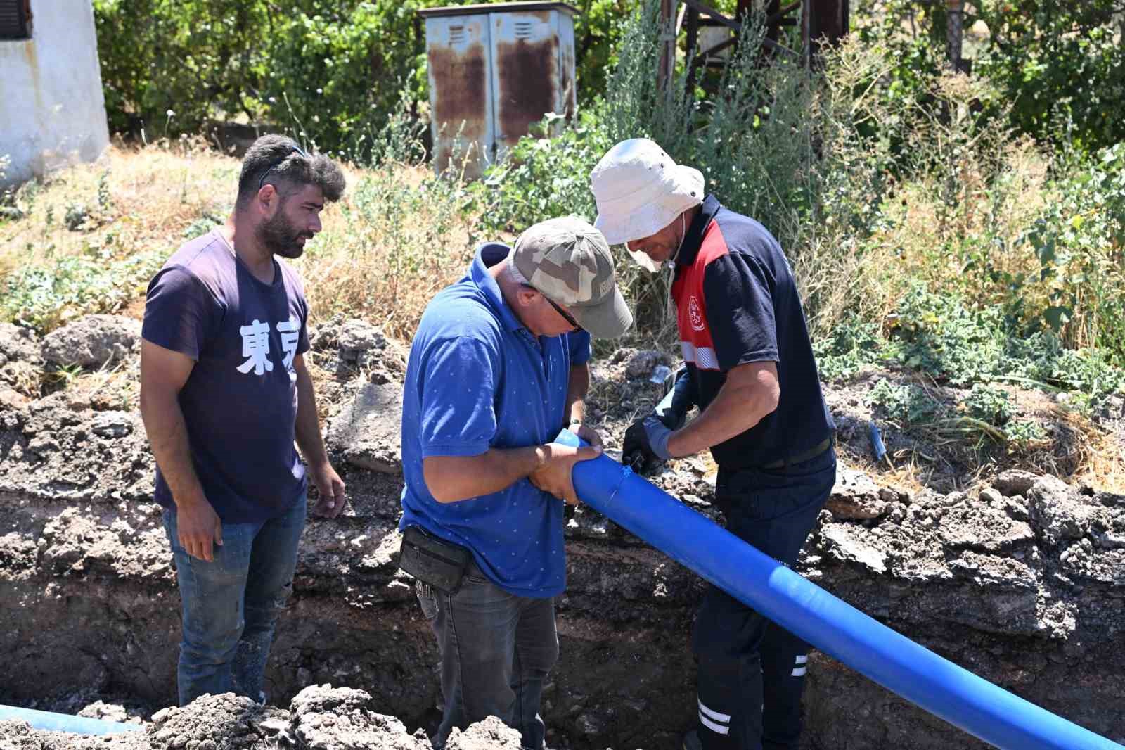 Avdan’da 30 yıllık su çilesi tarihe karıştı