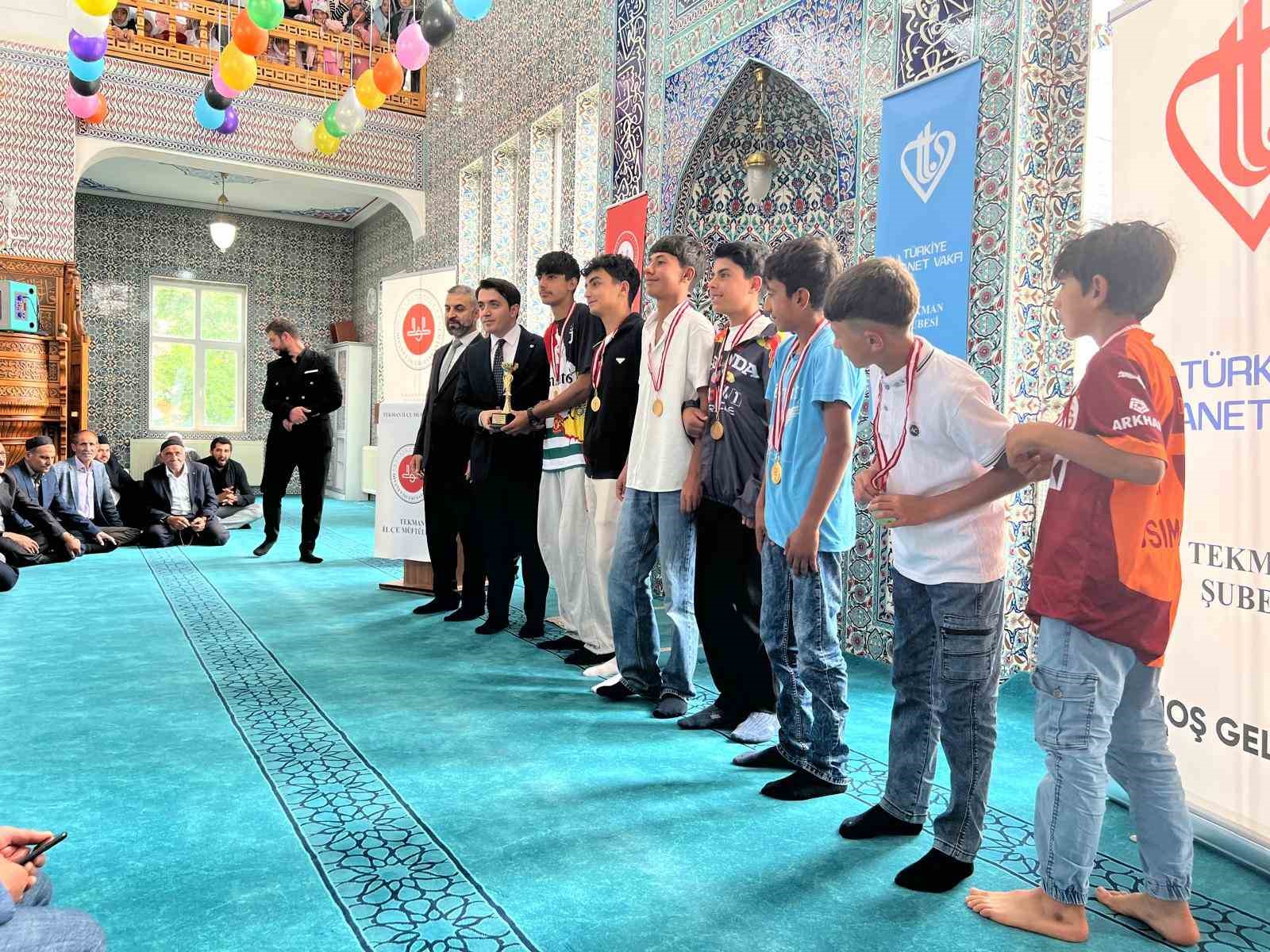 Yaz Kuran kursunda sona doğru