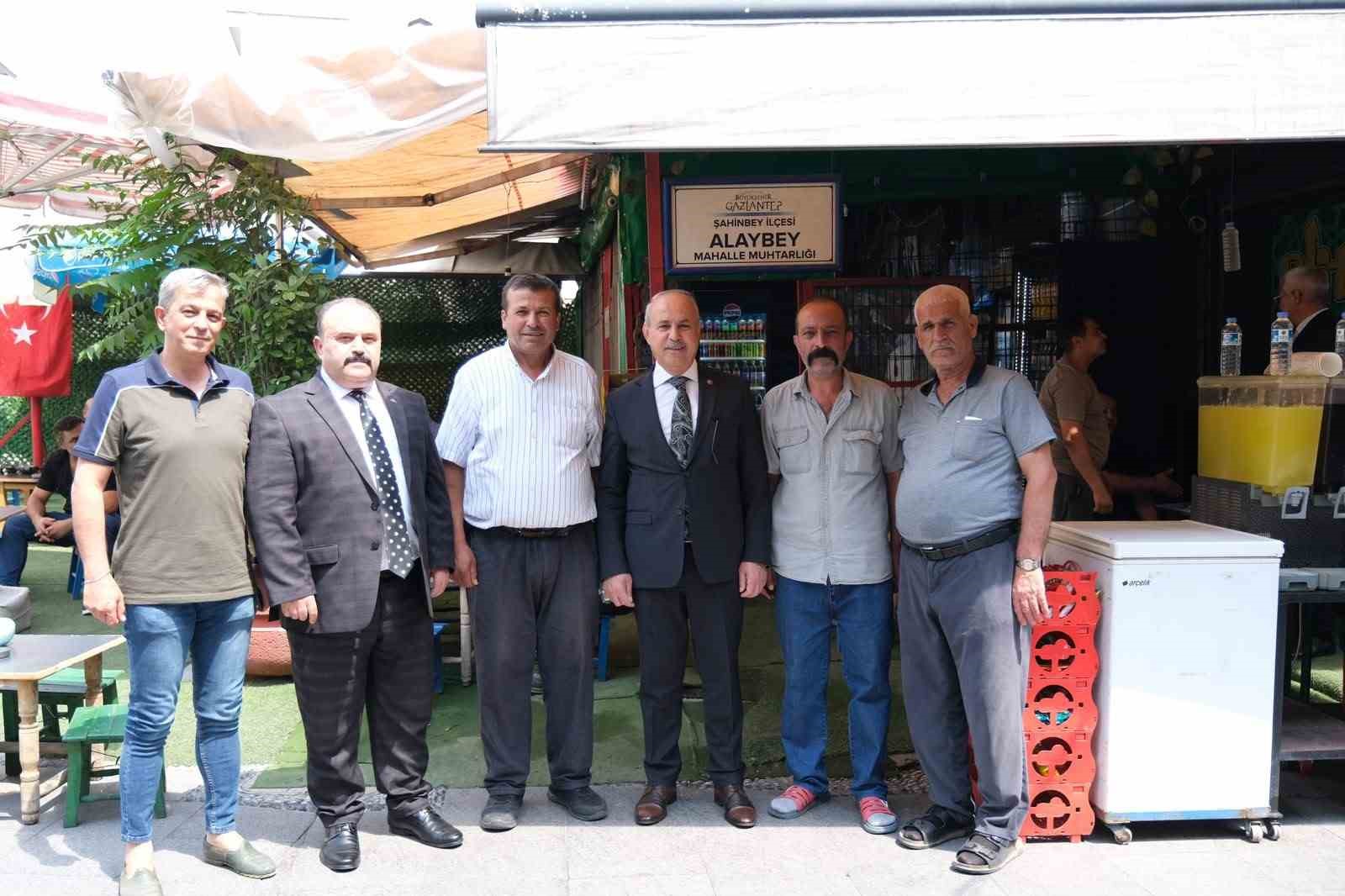 Başkan Kılıç, Alaybey esnafı ile bir araya geldi