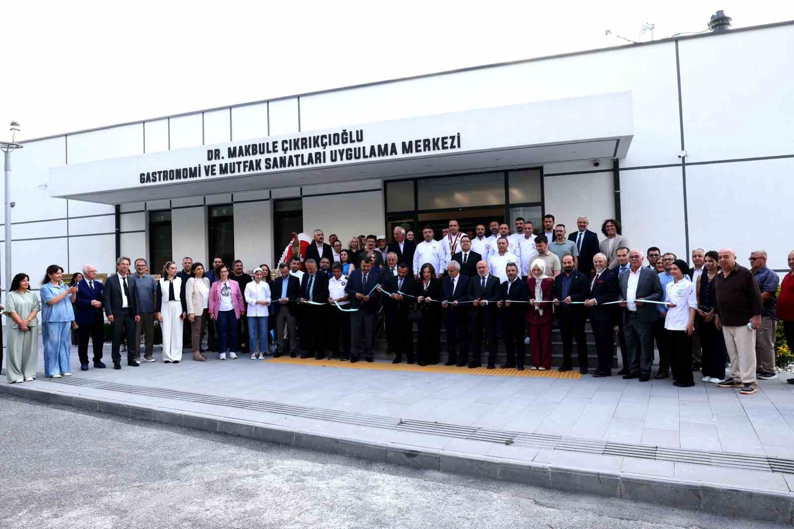 KAYÜ’de Dr. Makbule Çıkrıkçıoğlu Gastronomi ve Mutfak Sanatları Uygulama Merkezi’nin açılışı yapıldı