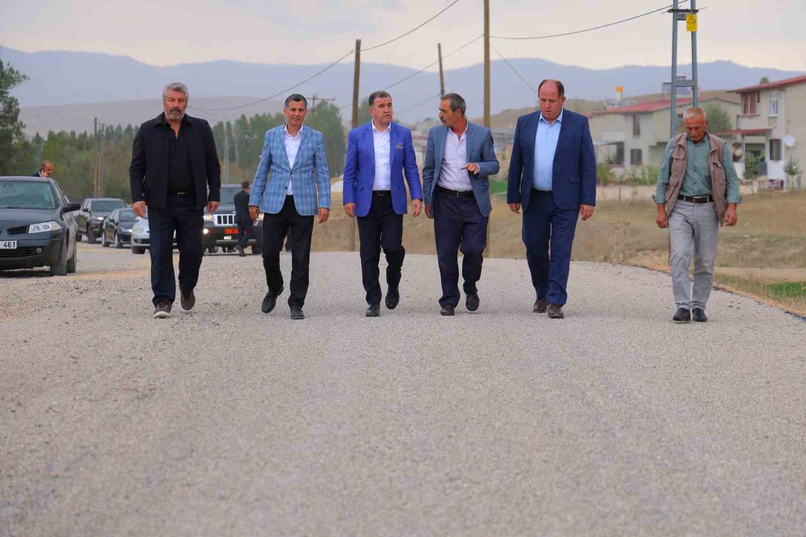 Danişment-Yolaltı bağlantı yolunda yapılan çalışmalar incelendi