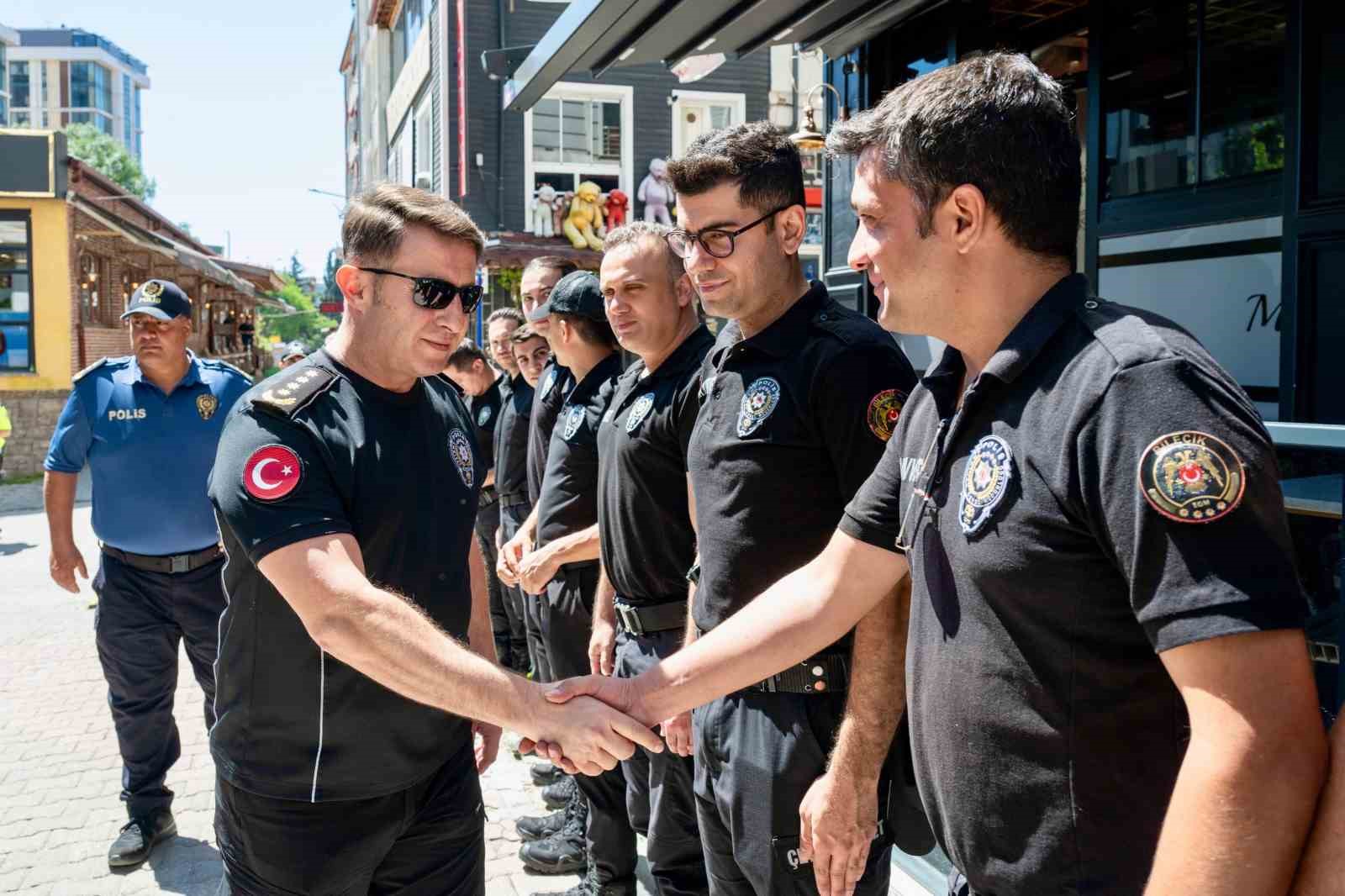 Bilecik&rsquo;te veda programı d&uuml;zenlendi