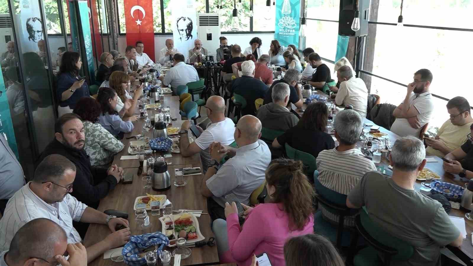 Nilüfer Belediye Başkanı Özdemir: "Tarım topraklarını korumazsak çocuklarımız enginarı bile göremeyecek"