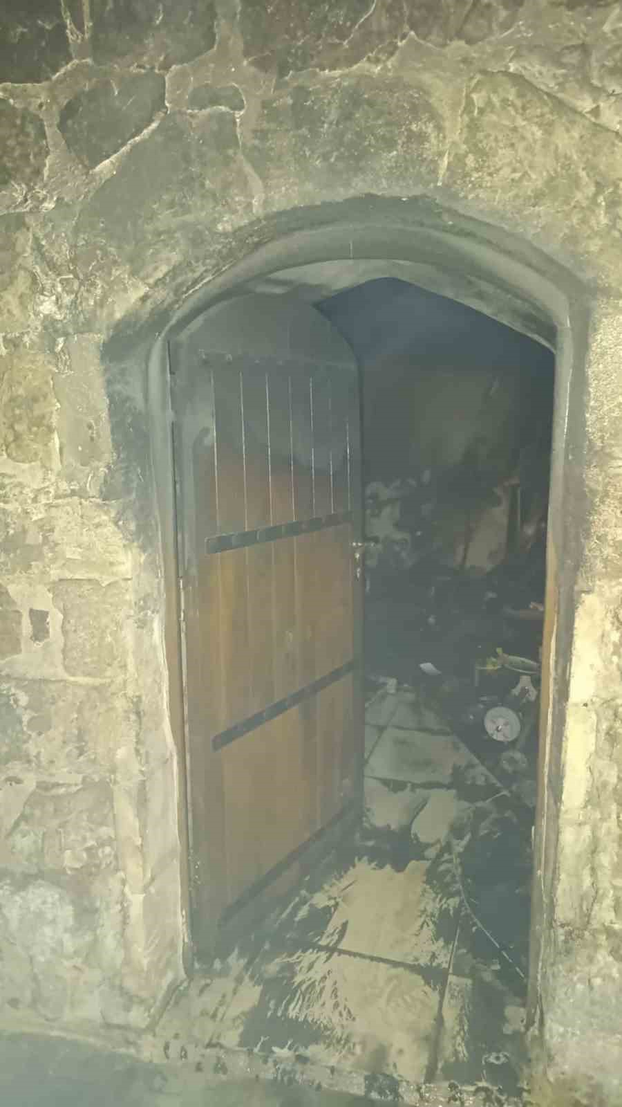 Mardin’de müstakil evde çıkan yangın söndürüldü