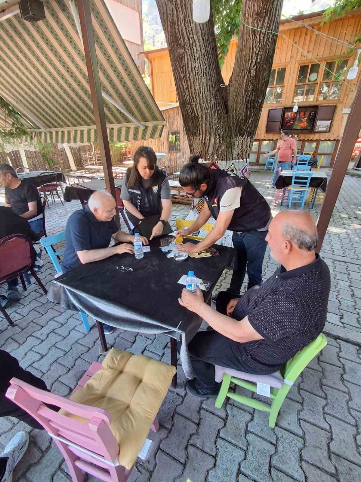 Kemaliye&rsquo;de uyuşturucuyla m&uuml;cadele kapsamında bilgilendirme &ccedil;alışması yapıldı