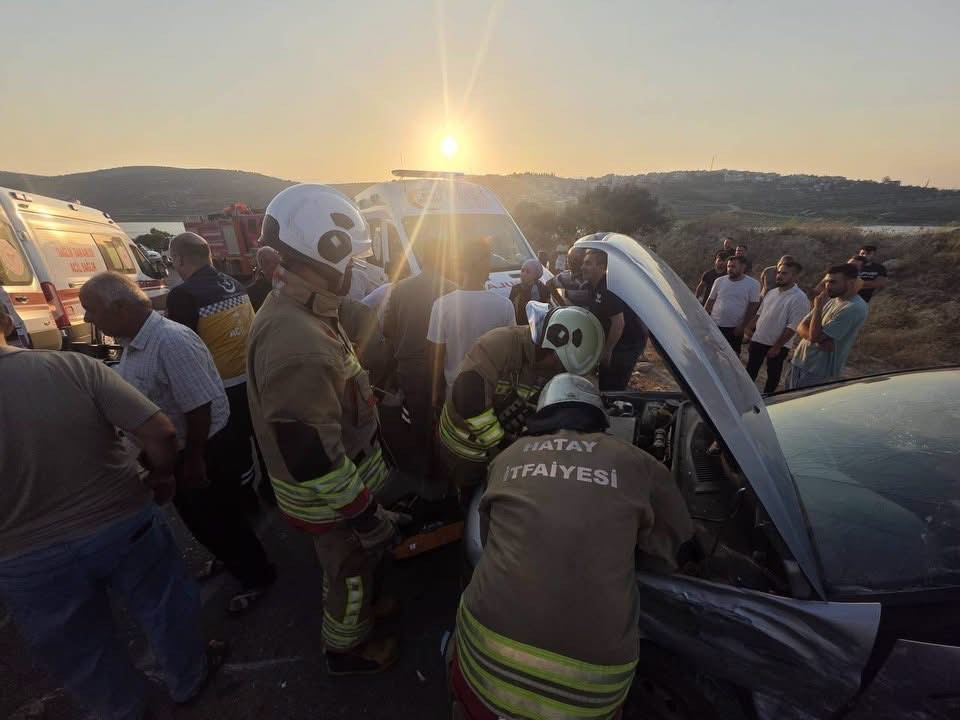 Altınözü’nde trafik kazasında 6 kişi yaralandı