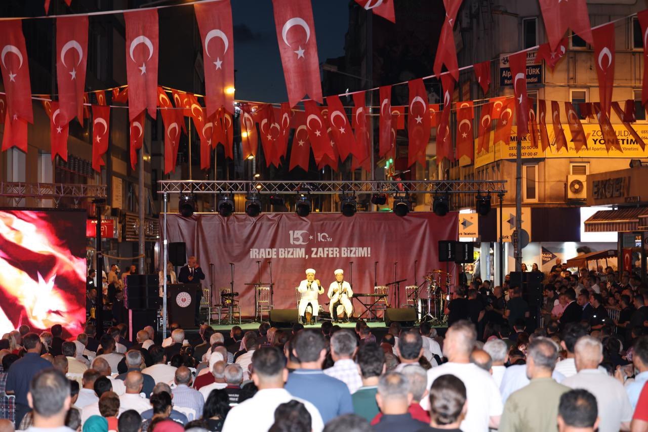 Zonguldak’ta 15 Temmuz’un 10. yılında şehitler anıldı