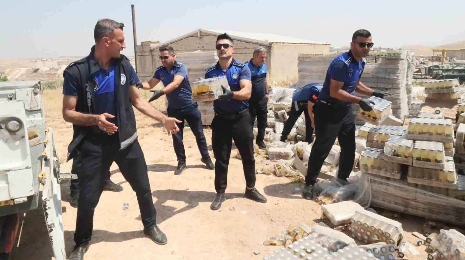 Şanlıurfa&rsquo;da son kullanım tarihi ge&ccedil;miş binlerce &uuml;r&uuml;n imha edildi
