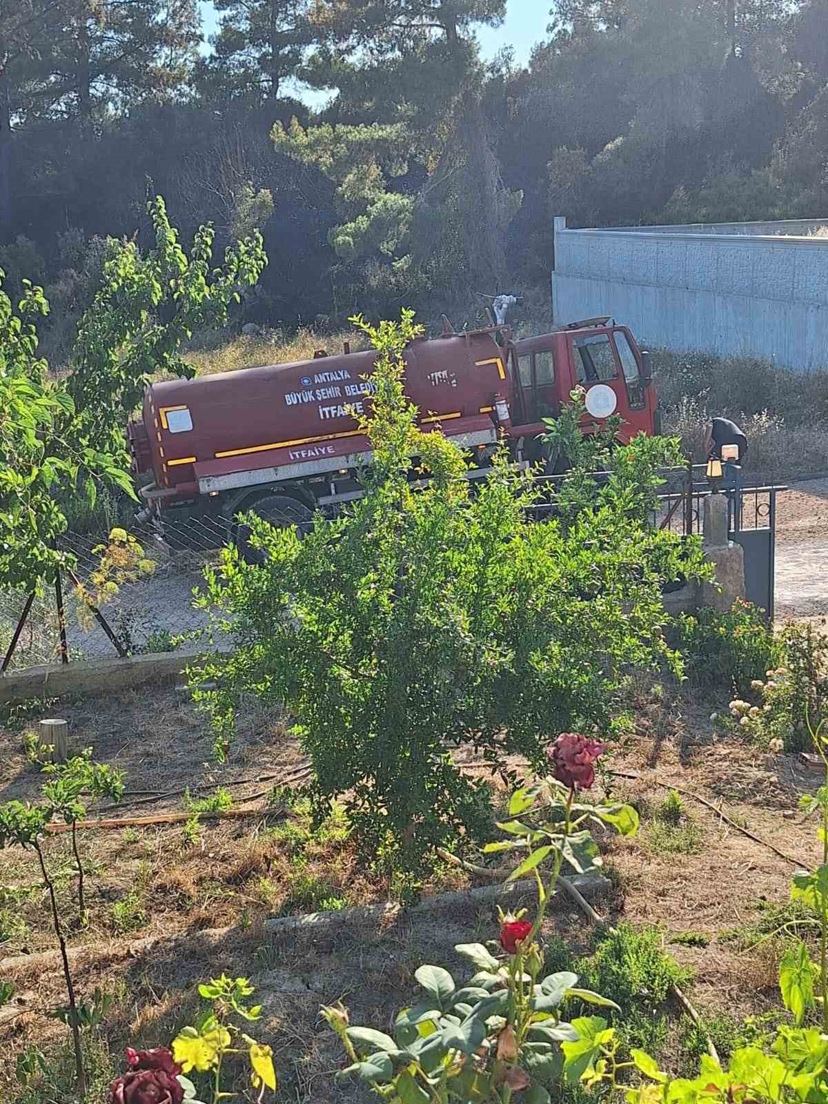 Spiral makinesinden &ccedil;ıkan kıvılcımlar ormanın yanmasına neden oldu: 1 g&ouml;zaltı