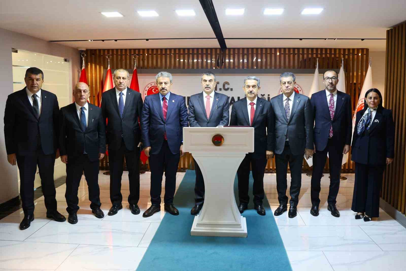 Bakan Tekin&rsquo;den, Şırnak Valiliğine ziyaret
