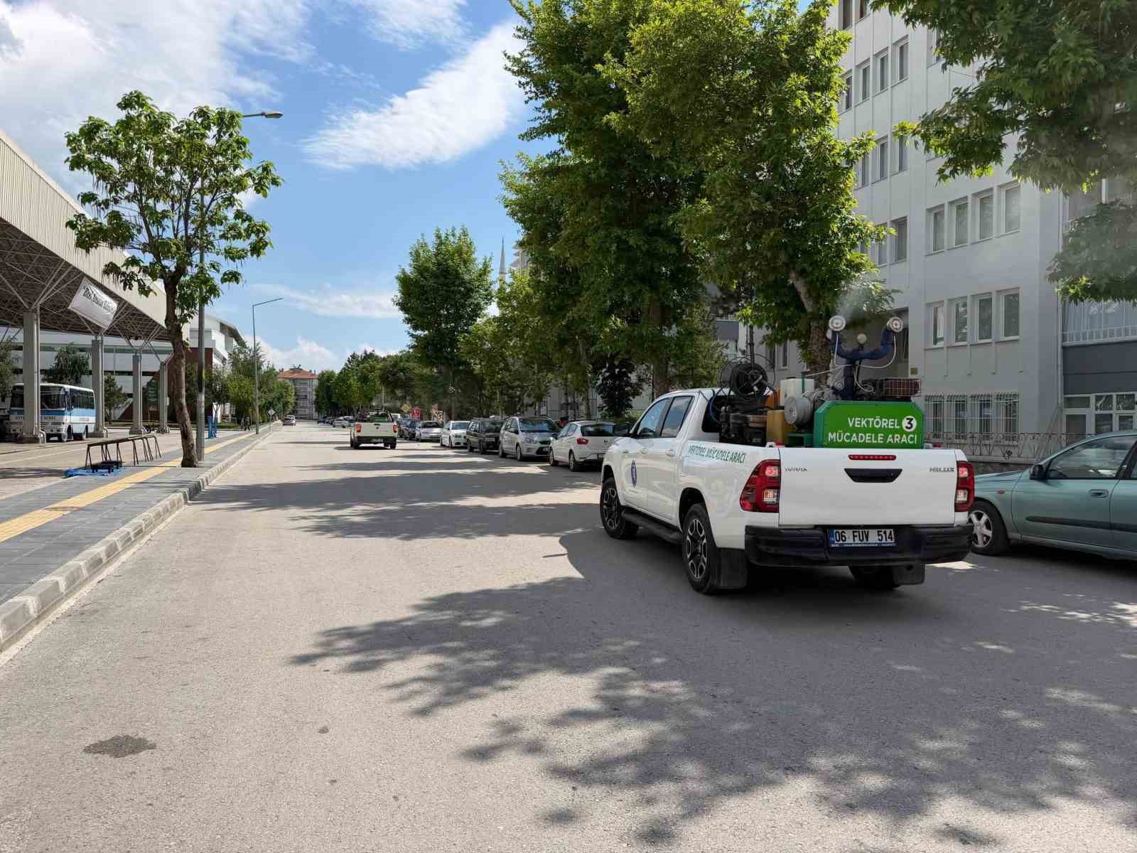 Çorum’da vektörel mücadele aralıksız sürüyor